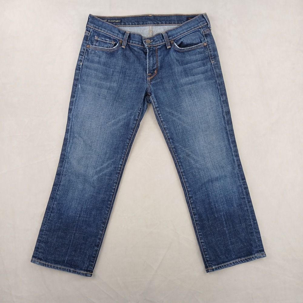 Citizens Of Humanity Kelly #063 29 **Actual 32x22‎ Womens Jeans Cropped Low Rise